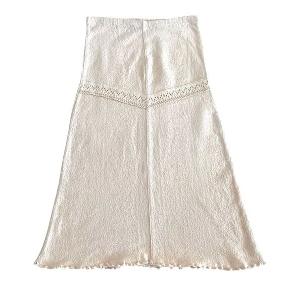 Vintage Cotton Salsa Crochet Knit Skirt Set - Picture 2 of 9